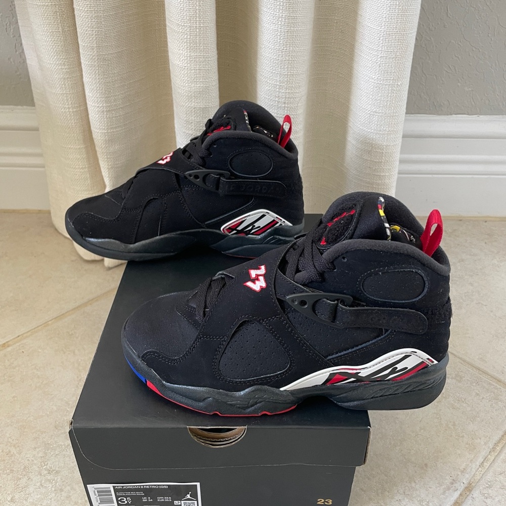 Air Jordan 8 Retro GS + Jordan Sticker